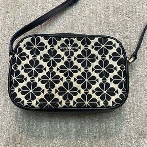 Kate Spade Flower Jacquard Mini Camera Bag Crossbody